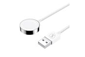 Smartwatch - Lisävarusteet - SiGN Magnetic Wireless Charger MagSafe for Apple Watch - 2.5W - 3A - 1.2m - White - SN-IW001S