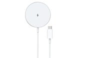 Puhelin - Adapterit & Laturit - SiGN MagSafe Charger Qi 15W - USB-C - White - 10507
