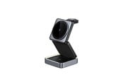 Puhelin - Adapterit & Laturit - SiGN 3-in-1 Foldable Wireless Magnetic Charging Station 15W - SN-W90
