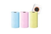 Paperit, valokuvapaperit ja tarrat - SiGN Thermal Paper Roll with Colors for Mini Printer - 3 Rolls - 57*25mm - 5m - SN-MINIPP01F
