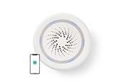 Smart Home - Älykoti - SiGN Smart Home WiFi Siren - White - SNSM-SIREN