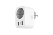 Smart Home - Älykoti - SiGN Smart Wall adapter with elutag USB-A & USB-C 20W - SN-WIFIPLUG