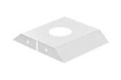 Seinäkiinnitys, AV-kiinnikkeet & AV-kalusteet - Peerless AV Peerless MOD-ACF-W mounting component - for flat panel / projector - white powder coat - Max - recommended for - MOD-ACF2