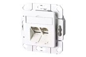 Lisätarvikkeet - METZ CONNECT E-DAT flush mount outlet - 130C381102-I