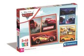 Palapelit - Clementoni Palapeli Cars, 3x48 palaa - 25305