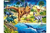 Palapelit - Larsen Puzzles Palapeli Dinosaurukset - 57-palainen, Maxi (36.5x28.5 - NB3