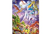 Palapelit - Larsen Puzzles Palapeli Lohikäärmeet - 50-palainen, Maxi (36.5x28.5 cm) - US17