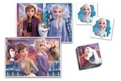 Lautapelit - Clementoni EDUKIT 4in1 Frozen - 18292