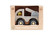 Leluautot - Impulse Toys Puinen nosturi kumipyörillä - 6930021