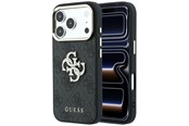 Puhelin - Kannet ja kotelot - GUESS 4G & Big Strass Logo Case for iPhone 17 Pro Max / 18 Pro Max - Black - 3666339652999