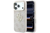 Puhelin - Kannet ja kotelot - GUESS 4G & Big Strass Logo Case for iPhone 17 Pro / 18 Pro - Pink - 3666339653101