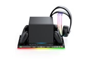 Pelit - lisävarusteet - iMP TECH DLX+LED Multi-function Charge Cool and Store Stand for Steam Machine - Black and Grey - STMDLXLED