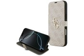 Puhelin - Kannet ja kotelot - GUESS Book 4G Metal Logo Case for iPhone 18 Pro Max / 17 Pro Max - Pink - 3666339673666