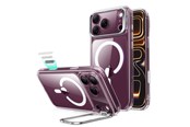 Puhelin - Kannet ja kotelot - ESR Classic Hybrid Kickstand MagSafe Case for iPhone 18 Pro / 17 Pro - Clear - 4894240303146