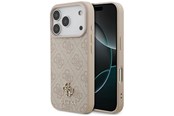 Puhelin - Kannet ja kotelot - GUESS 4G Small Classic Logo MagSafe Case for iPhone 18 Pro / 17 Pro - Pink - 3666339652463