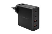 Puhelin - Adapterit & Laturit - Qoltec Power Pro 52383 GaN-virtalähde - 130 W - 2x USB-A, 2x USB-C - 52383