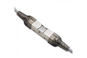 Verkkokortit (verkkosovittimet, tulostuspalvelimet jne.) - Qoltec RJ45 Keystone Jack 54540 - Cat6 STP - hopea - 54540