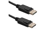 Näyttökaapeli - Qoltec DisplayPort 1.4 -kaapeli - DisplayPort–DisplayPort - 2 m - musta - 50587
