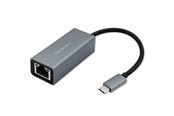 Järjestelmän lisävarusteet - Qoltec USB-C 3.1 -verkkosovitin - Gigabit Ethernet - Harmaa - 50352