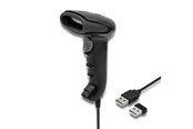 Järjestelmän lisävarusteet - Qoltec 50868 käsikäyttöinen viivakoodiskanneri - 1D/2D Laser - USB - Langaton - 50868