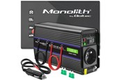 Järjestelmän lisävarusteet - Qoltec Monolith 51925 virtamuunnin - 12 V DC to 230 V AC - 600 W - USB - 51925