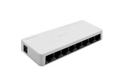 Verkkolaitteet & langattoman verkon laajentimet - Qoltec 52246 Fast Ethernet switch - 8-porttinen 10/100 hallitsematon työpöytä - 52246
