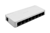 Verkkolaitteet & langattoman verkon laajentimet - Qoltec 52246 Fast Ethernet switch - 8-porttinen 10/100 hallitsematon työpöytä - 52246