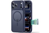 Puhelin - Kannet ja kotelot - ESR Classic Hybrid MagSafe Case for iPhone 18 Pro / 17 Pro - Matte Navy Blue - 4894240303115