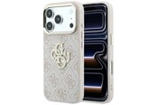 Puhelin - Kannet ja kotelot - GUESS 4G & Big Strass Logo Case for iPhone 18 Pro Max / 17 Pro Max - Pink - 3666339653118