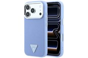 Puhelin - Kannet ja kotelot - GUESS Grained Triangle Logo MagSafe Case for iPhone 18 Pro / 17 Pro - Blue - 3666339654863