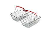 Roolileikit - Bigjigs Metal Shopping Baskets - 2 pcs. - BJ669