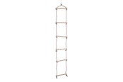 Ulkoleikit - Bigjigs Wooden Rope Ladder - 6 Rungs - BJ749
