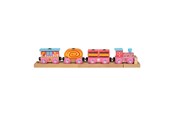 Puulelut - Bigjigs Wooden Candy Train - 10 pieces - BJT471