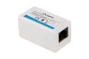 Verkkokaapelit - Lanberg network coupler - white - Valkoinen - AD-RJ45-RJ45-OU6