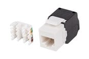 Verkkokaapelit - Lanberg keystone module - silver - Hopea - KSU6-4000