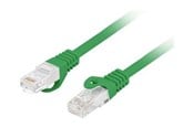 Verkkokaapelit - Lanberg patch cable - 15 m - green - Vihreä - PCU6-10CU-1500-G