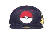 Fanituotteet - Difuzed - Pokémon: Denim snapback -lippalakki - NH005405POK