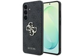 Puhelin - Kannet ja kotelot - GUESS Embossed 4G Ring Classic Logo MagSafe Case for Samsung Galaxy S26 FE - Black - 3666339686321
