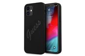 Puhelin - Kannet ja kotelot - GUESS GUHCP12SLSVSBK iPhone 12 mini 5.4" black/black hardcase Script Vintage - 3700740495063