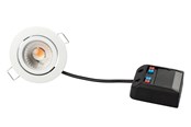 Valaisimet - Scan Products Claudia mini-alasvalo, 3,2W LED 2700K, harjattu alumiini - 12262
