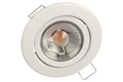 Valaisimet - Scan Products Claudia uppoasennettava spotti, 4,5W LED 3000K, mattavalkoinen - 10165