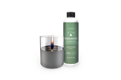 Sisustus - Tenderflame Lilly 10 Set Dark Grey + 0.5L Tenderfuel - TF-600503
