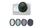 Action-kameran lisälaitteet - TELESIN CPL/ND8/ND16/ND32 Filter Set for DJI Osmo Action 6 - 4-Piece - S5-FLT-40