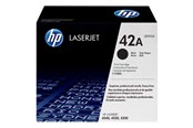 Mustepatruunat, värikasetit ja lisävarusteet - HP 42A / Q5942A - Musta Laser Toner - Q5942A