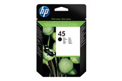 Mustepatruunat, värikasetit ja lisävarusteet - HP 45 / 51645AE High Kapasiteetti Musta Ink - 51645AE