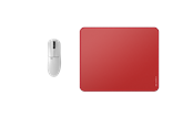 Hiiret - Pulsar Bundle - Xlite V4 Mini White + ParaControl Medium v2 Mousepad - Pelihiiri - Optinen - 6 painiketta - Valkoinen - 8501021