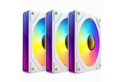 Kotelotuuletin - DUTZO INF 120 PWM ARGB (3-pack) - Kotelotuuletin - 120mm - Valkoinen, RGB-valolla - 28 dBA - 8501027