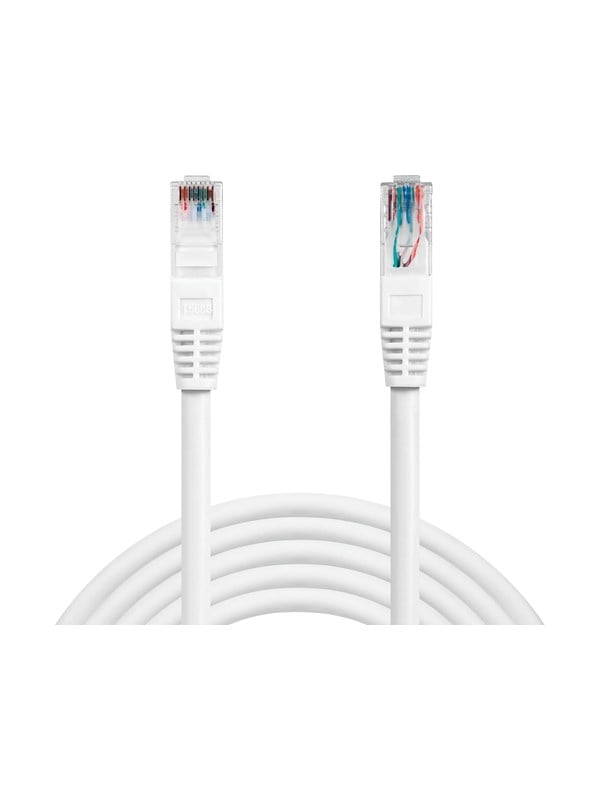 Sandberg UTP Cat6 - 1m - Valkoinen - 1m