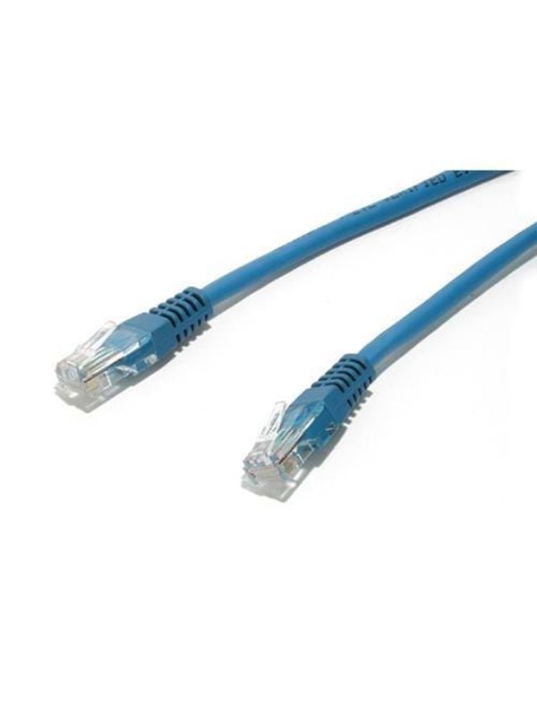 Roline LAN Cable - 0.5m CAT5E UTP Blue