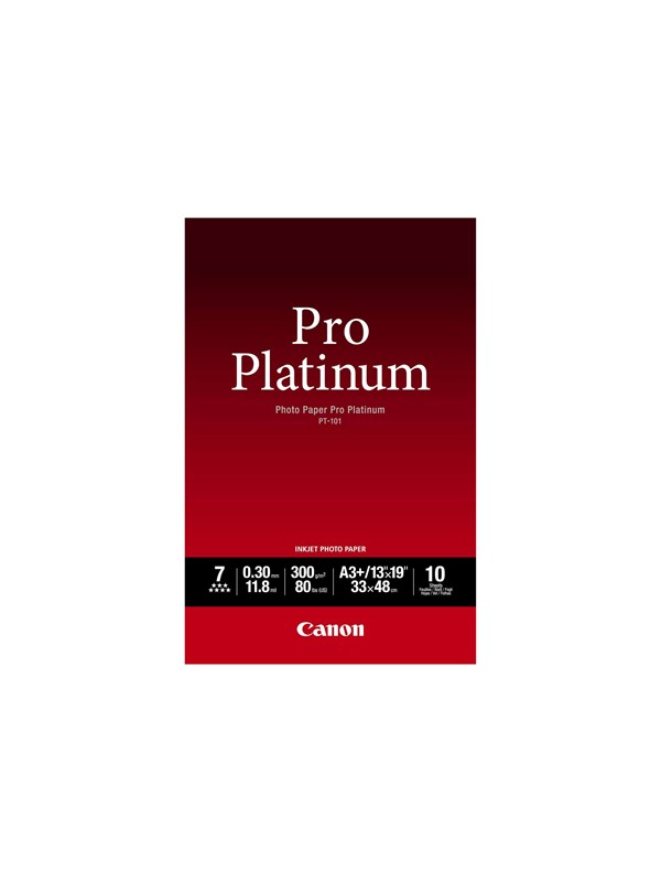 Canon Paperi PT-101 / 2768B018 Pro Platinum A3+ - 10 arkkia